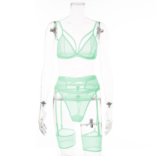 Cassie Sexy Mesh Lingerie - Image 17