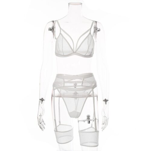 Cassie Sexy Mesh Lingerie - Image 19