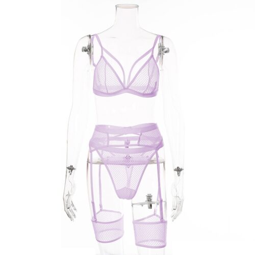 Cassie Sexy Mesh Lingerie - Image 22