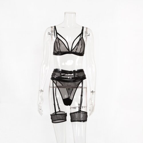 Cassie Sexy Mesh Lingerie - Image 5